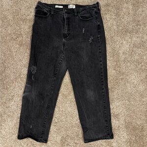 Universal Thread Black Straight Leg Jeans